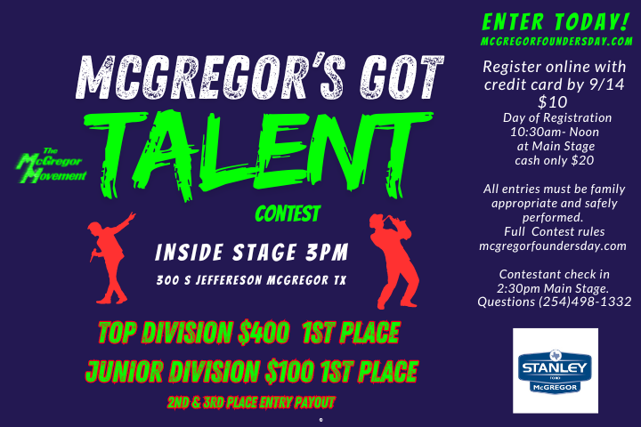 McGregor's Got Talent 2024